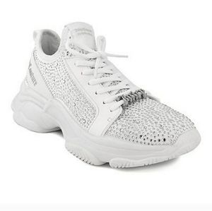 Juicy Couture White Jewel Sneakers